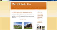 Desktop Screenshot of maxglobetrotter.com